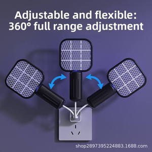 Lampe anti-moustiques USB réglable à 360 degrés avec bras flexibles et flash intégré pour usage intérieur - Product Image 2
