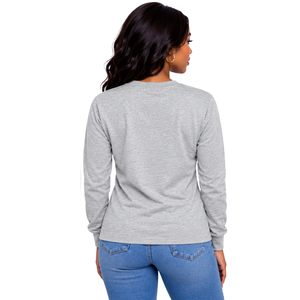 เสื้อยืดแขนยาว Sigma Gamma Rho Grey Heritage Crest 1922 Greek Sorority ผ้าฝ้ายพรีเมียม เสื้อยืดลายกราฟิก คลาสสิค สวมใส่สบาย - Product Image 2
