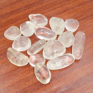 Chakralume Pierres Roulées en Quartz Clair Naturel 100% Naturelles pour Guérison Énergétique, Reiki, Méditation et Décoration – Vente en Gros Rajasthan - Product Image 3