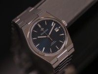 Alexander Ferros 5052S/05 Herrenuhren, automatisch, sportlich, wasserdicht, 38 mm, Edelstahl, rund, Edelstahl, tiefblau