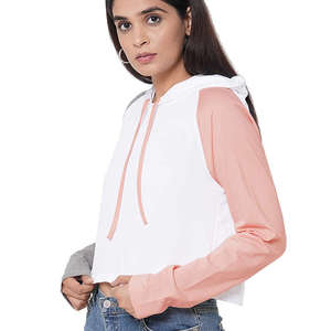 Sudadera Deportiva Holgada con Capucha para Mujer, Top Corto de Moda Otoñal para Entrenamiento y Fitness - Product Image 4