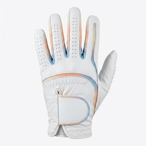 Gant de golf INJAE personnalisé en cuir Cabretta, main gauche, léger, prise souple, fentes pour les doigts, anti-UV, fermeture sécurisée, respirant, unisexe - Product Image 1