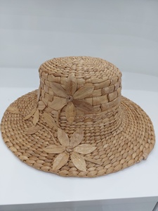 Sombrero de jacinto de agua hecho a mano adecuado para la playa, viajes, regalo comercial del fabricante vietnamita + 84 379 472 573 - Product Image 2