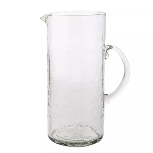 Jarra de Vidrio con Textura Martillada, Elegante y de Primera Calidad, para Servir Bebidas en el Hogar y la Cocina - Product Image 6