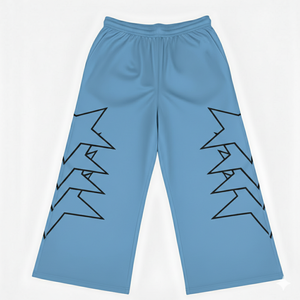Unisex Star Graphic Print Wide Leg <b>Sweatpants</b> Drawstring Waist <b>Flared</b> Track Pants Casual Streetwear Custom OEM Bulk <b>Wholesale</b> - Product Image 6