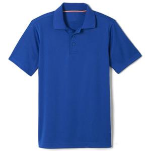 Polo en piqué personnalisé pour enfants (garçons et filles) – Confortable, à manches courtes, en coton, uniforme scolaire avec impression sérigraphiée, tissu tricoté uni - Product Image 1