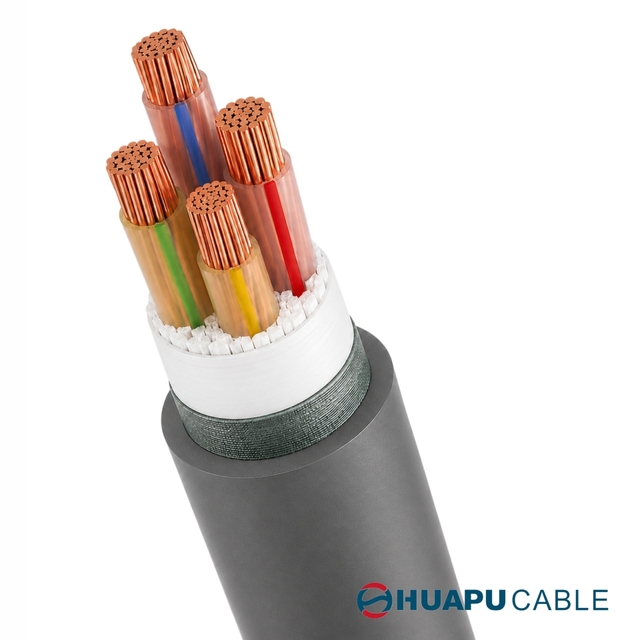 WDZN-YJY Low Smoke Zero Halogen Flame Retardant Fire Resistant XLPE Insulated LSZH Sheathed Copper Core Power Cable 0.6/1kV
