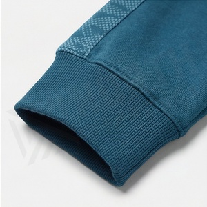 Survêtement en velours de haute qualité personnalisé pour hommes, vêtements de sport en velours, survêtement en molleton de luxe pour hommes, survêtements pour hommes - Product Image 6