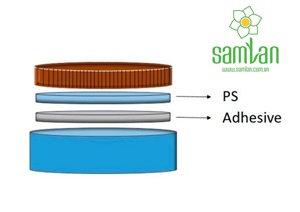 SAM LAN PS Aluminum Composite Seal Film Die Cut Piece Non-Spill Food Grade Heat Sealing Lid for <b>Bottles</b> Fast Delivery - Product Image 3