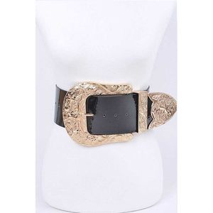 Cintura Oversize in Vera Pelle Verniciata - Product Image 6