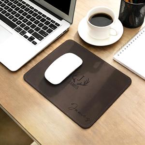 Dual Tone Leather <b>Mouse</b> <b>Pad</b> Reversible Desk Mat Two Color Design Waterproof Surface For Versatile Office Use LMPD-0030C - Product Image 1