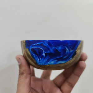 Bol de service en bois de style chinois, bol rond, vaisselle, bol pour servir la pâte, pour la maison, l'hôtel et la restauration - Product Image 1