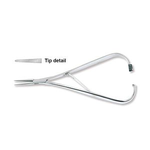 Portaagujas curvo Mathieu-Olsen - Carburo de tungsteno |   Nuevos Instrumentos Médicos de Blush Surgical - Product Image 4