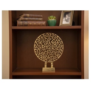 Nueva Escultura de Árbol en Metal Dorado, Decoración para Sala de Estar, Centro de Mesa o Librero - Product Image 5