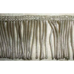 Customized Size Home Textile Fashionable <b>Curtain</b> Garment Decorative <b>Wire</b> Fringes Bulk Wholesale 2026 Custom Color Gold Bullion - Product Image 4