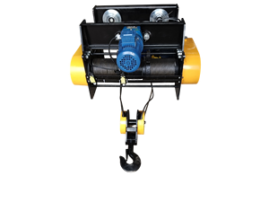 Heavy Duty Elecon Gearbox Wire Rope <b>Hoist</b> With ABB Motor & DC EM Disc Disc Brake - Product Image 3