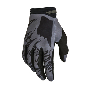Designer <b>Touch</b> <b>Screen</b> Racing <b>Gloves</b> for Youth Motocross Bikers Full Finger Customized Sublimation Gray Black Wholesale Unisex - Product Image 2