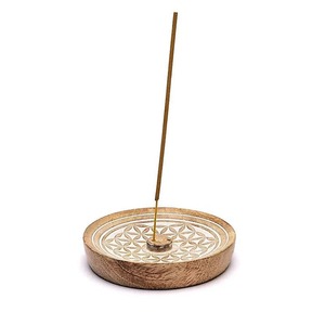 Quemador de Incienso de Resina de Madera Aromática, Ecológico, Hecho a Mano, Frascos de Madera de Mango para Velas - Product Image 6