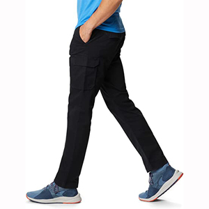 Men's Straight Casual Embroidered <b>Cargo</b> <b>Pants</b> Fabric 100% Cotton <b>Waterproof</b> Eco-Friendly Design Wide Multi-Pocket Format - Product Image 2