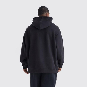 Sweat à capuche robuste 400 GSM 100 % coton, impression en relief, logo personnalisé, streetwear, coupe oversize, pour usage intensif - Product Image 6