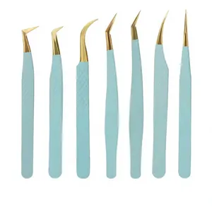 Juego de Pinzas de Precisión para Depilación, Acero Inoxidable, para Cejas, Vello Facial, Belleza, Cuidado Personal - Product Image 2