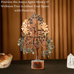 Árbol de la Vida de Cristal Magnético al por Mayor con Ojo de Tigre, Citrino, Pirita, Jade Verde y Alambre de Cobre para Decoración del Hogar - Product Image 6