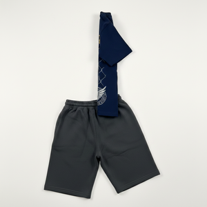 Conjunto de Dos Piezas de Ropa Urbana para Hombre Eternity, Camiseta y Pantalones Cortos de Algodón con Estampado Gráfico y Cierre con Cordón, Ropa Casual de Verano - Product Image 3