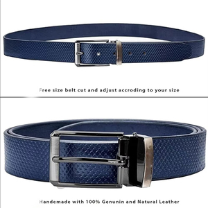 Cinturones de Cuero Vacuno Genuino Formales en Oferta, Hebilla de Aleación Sólida Personalizada, Ligeros - Product Image 2