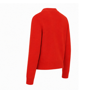 2026 Women's V Neck Full Sleeve Knitted Pullover Casual Autumn Wear Anti-Pilling Sweater 100% Acrylic Regular Fit - Product Image 3