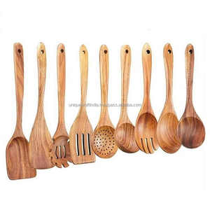 2025 Custom Selling Handcrafted <b>Bamboo</b> Wooden Spoon Fork <b>Set</b> Various Designs for Serving Cooking and Weddings - Product Image 2