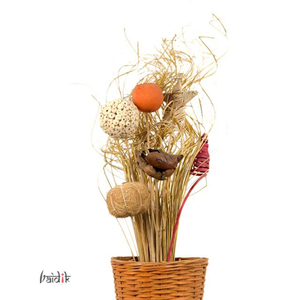 Vente flash - Bouquet de fleurs séchées artisanal, écologique et personnalisable pour la décoration de la maison, la fête des mères, les mariages - Tailles personnalisables - Product Image 1