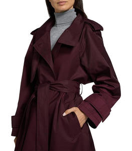 Blouson matelassé tissé personnalisé pour femme 2025/2026 – Respirant, séchage rapide, chaud, col roulé, uni, décontracté, pour l'hiver et l'extérieur - Product Image 5