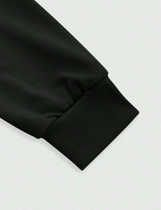 เสื้อฮู้ดผู้ชายพิมพ์ลายสกรีนผ้าฝ้ายผสมคุณภาพสูงสำหรับฤดูหนาว ผลิตในปากีสถาน สีพื้น ผ้าฝ้ายผสมขนแกะ - Product Image 5