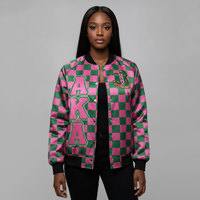 Veste universitaire grecque personnalisée pour sororité, veste bomber brodée avec patch en chenille, fabricant OEM ODM en gros