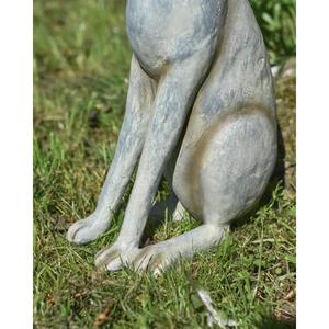 Última Novedad: Estatua de Hare con Orejas Grandes, Acabado Antiguo Verde Pátina, Tamaño Real, para Exhibición en Suelo, Suministros de Jardín - Product Image 3