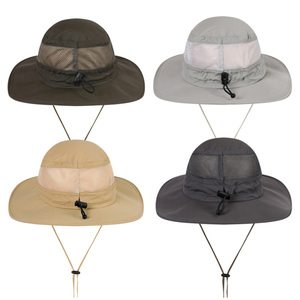 Unisex Breathable Packable Boonie <b>Hat</b> Wide Brim <b>Sun</b> Protection Bucket <b>Hat</b> <b>Men</b> Women Garden Fishing Cap <b>Hat</b> - Product Image 1