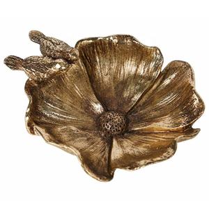 Hot Selling Aluminium Lotus Trinket Platter Jewelry <b>Ring</b> Holder Trinket <b>Dish</b> Vanity Tray for Dresser Christmas Wedding Gifts - Product Image 3