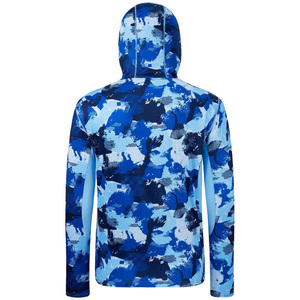 Camisa de Pesca de Manga Larga Personalizada de Alta Calidad, Transpirable, Impermeable, UPF 50, de Secado Rápido, 100% Algodón Sublimado - Product Image 6