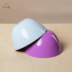 Bol en bambou filé de luxe, fait main, écologique, jetable, compatible lave-vaisselle, vaisselle haut de gamme pour la maison et la cuisine, marché UE/US - Product Image 6