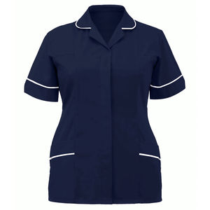 Wholesale Medical <b>Scrub</b> <b>Tops</b> for Women Comfortable Jersey <b>Scrubs</b> Pockets Breathable Material Flexible Medical Uniforms - Product Image 1