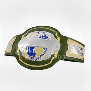 Custom World Heavyweight Championship Wrestling Title Belt 2cm Gold Plates Leather Waterproof Highly Breathable Eco-Friendly - Product Image 3