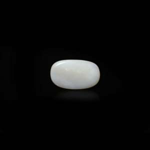 Natural Larimar Amber Pear Gemstone 6.15 Carat Loose Opal for Fine Jewelry - Product Image 2