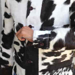 Cow <b>Hair</b> Jacket Men's Leather Fashion Short Body Down Style Genuine Cow Grain Leather Jacket for Men leather - Product Image 4