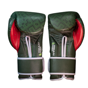 Guantes de Boxeo Cleto Reyes de Cuero Verde con Cierre de Velcro en la Muñeca, Equipo de Entrenamiento Profesional para Adultos - Product Image 5