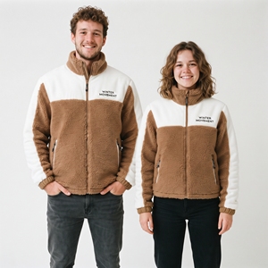 Chaqueta de Forro Polar Sherpa para Hombre, Chaqueta de Invierno Moderna para Exteriores, Chaqueta de Forro Polar Sherpa Informal para Exteriores, Abrigo de Forro Polar - Product Image 6