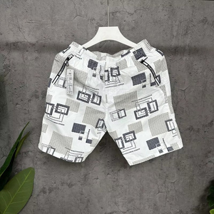 Shorts de golf décontractés pour hommes 100% coton tricoté taille mi-haute, respirants, séchage rapide, extensibles, élégants, haute qualité 180g OEM - Product Image 1