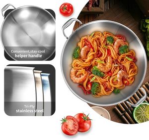 Olla Moderna de Acero Inoxidable para Servir, con Tapa, Aislada Térmicamente, Exterior Antiadherente, Apta para Lavavajillas, 24 cm de Diámetro - Product Image 2