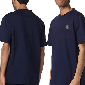 Camiseta Juvenil Personalizada para Hombre, 100% Algodón, Gruesa, Extra Grande, Estampada, Bordada, Informal, Transpirable, de Tela de Lana Peinada - Product Image 4