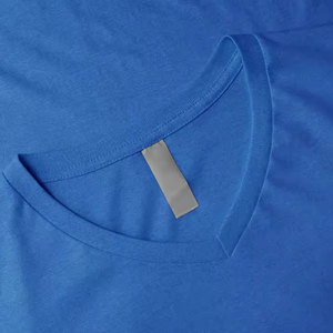 T-shirts décontractés pour hommes 100% coton, imprimés, col en V, légers, matière de qualité supérieure, coupe ample. - Product Image 6