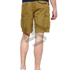 Pakistan Made Eco-Friendly Casual Mid Waist Men's <b>Cargo</b> Shorts High Quality 100% Cotton Breathable Comfortable Customizable - Product Image 5
